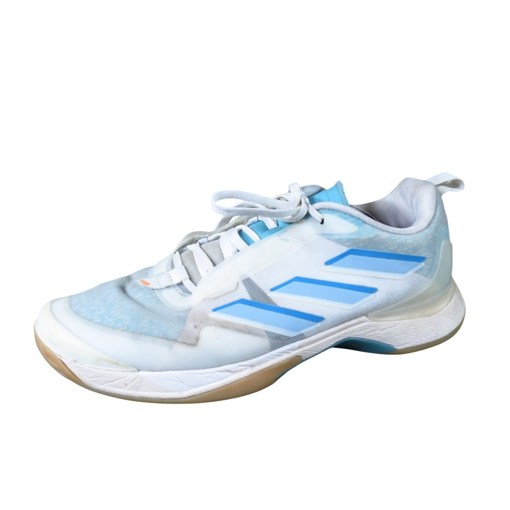 Adidas Avacourt Parley Women Tennis Shoes Size 10 Athletic Court White Blue